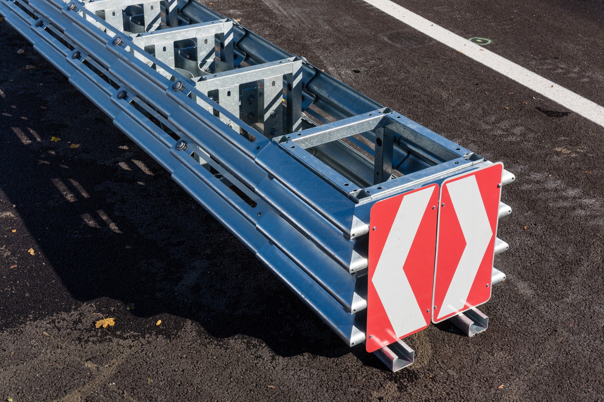 CE certified crash cushions EN 13173 Solosar